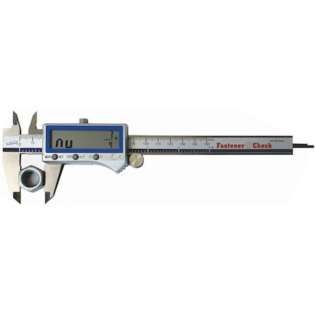 Igaging iP54 Digital Caliper with Fastener Size Reading Feature, 12", 100-344-12 100-344-12